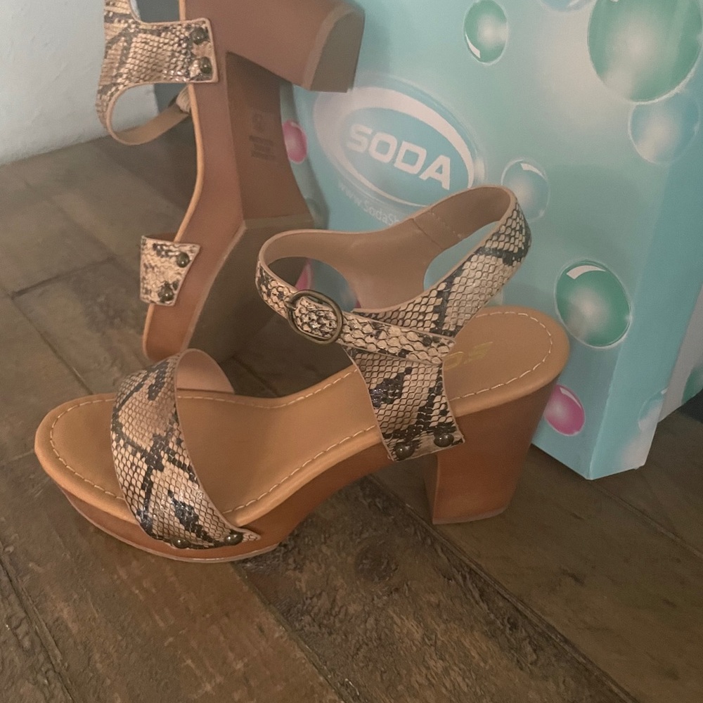 SODA platform python sandals - Picture 5 of 6